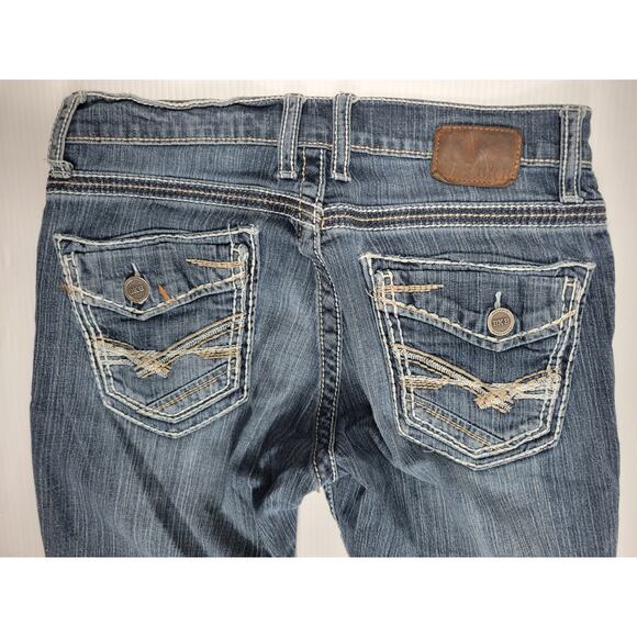 BKE Jeans Womens 30S Blue Denim Fulton‎ ABM1837 - Picture 3 of 8